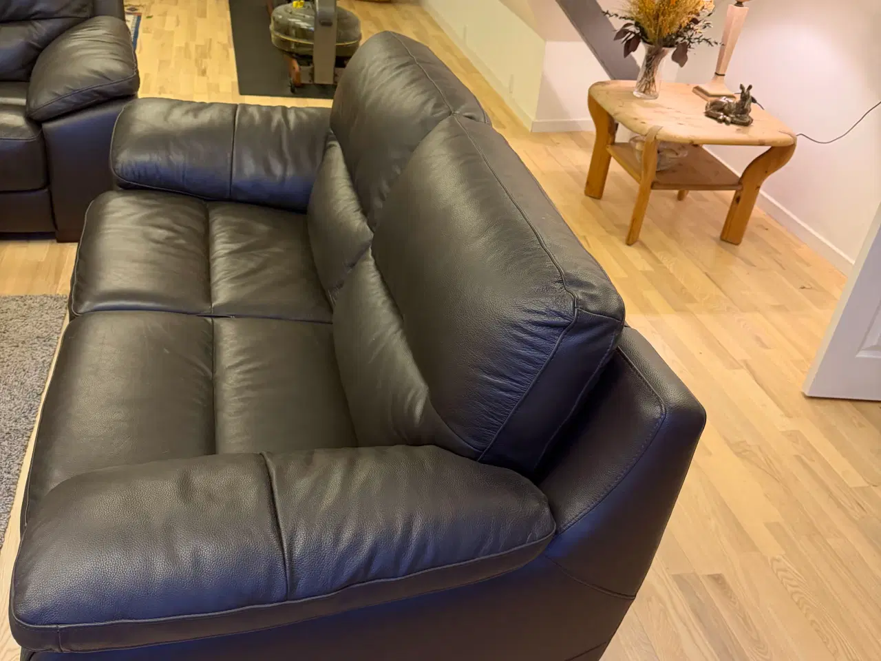 Billede 6 - 3 personers Lædersofa Violino