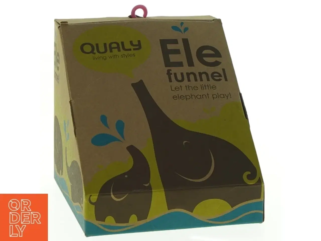 Billede 1 - Qualy Elefant Tragt fra Ele Funnel (str. 14 x 13 x 12,5 cm)