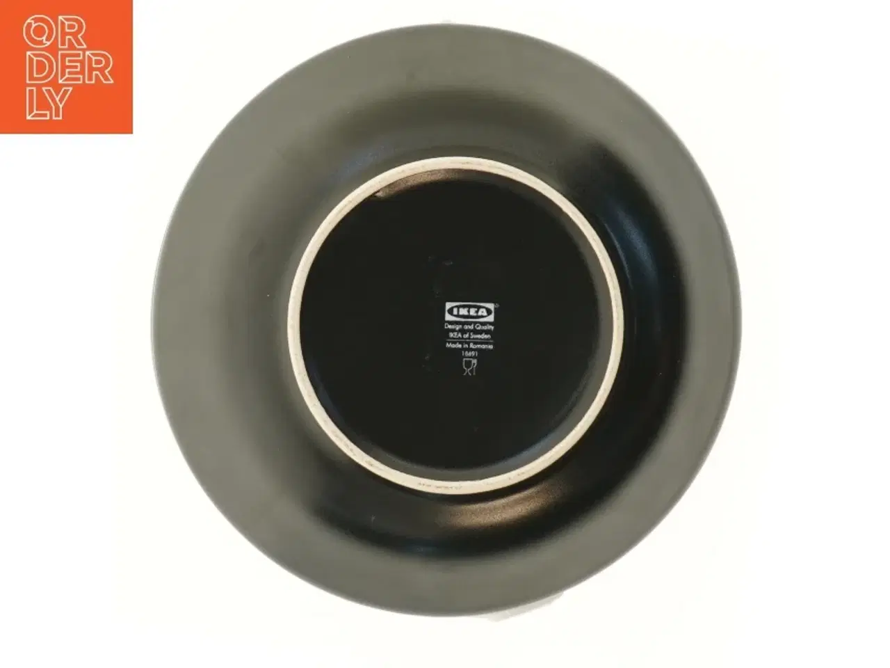 Billede 3 - Sæt af sorte hærdet glas skåle, Ø 22 cm fra IKEA (str. Ø 22 cm)