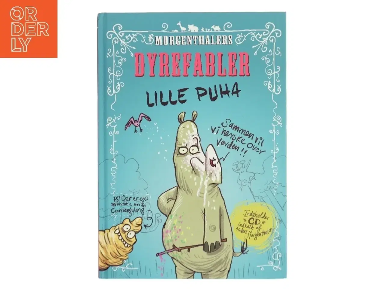 Billede 1 - Dyrefabler : Lille puha af Anders Morgenthaler (Bog)