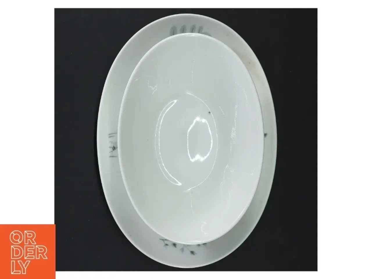Billede 3 - Porcelænsskål med blomstermotiv fra Kahla Germany (str. 21 cm)