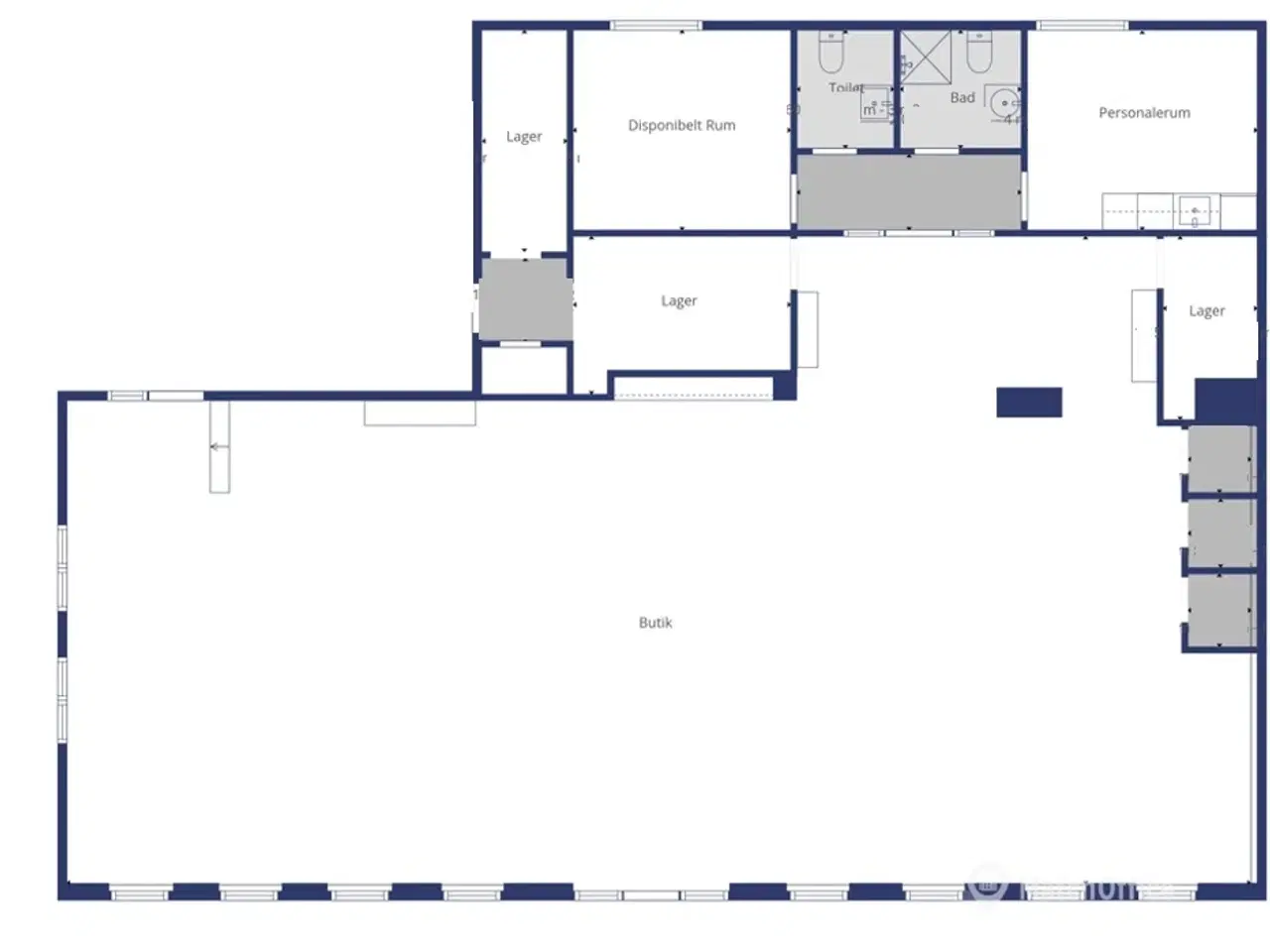 Billede 14 - Charmerende butik. klinik, kontor eller café i Kirkegade