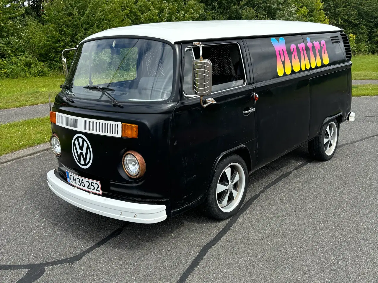 Billede 1 - Vw T2 Panelvan/Camper/Bus på hvide plader