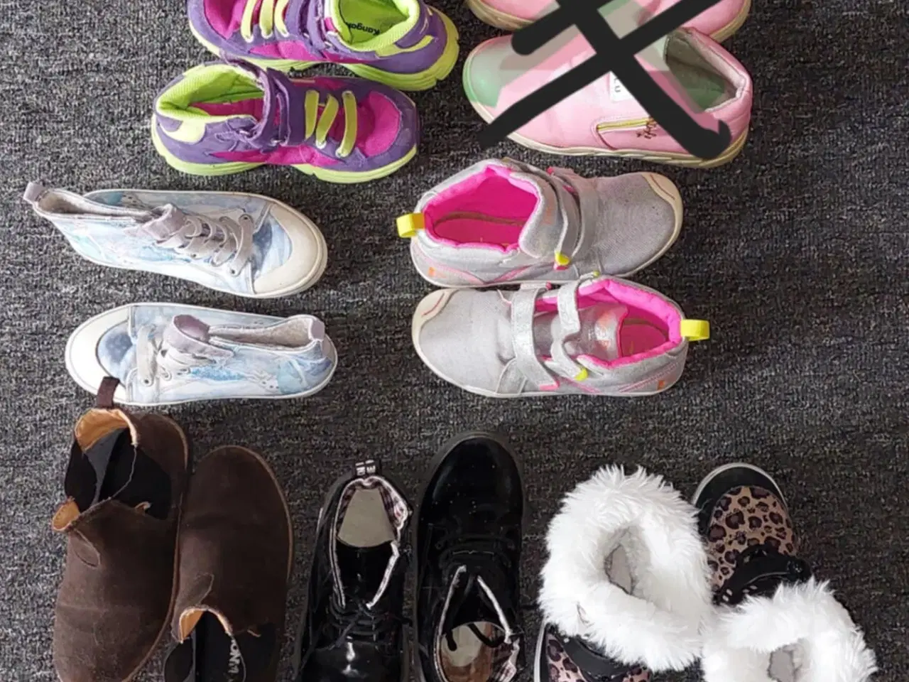 Billede 2 - Pige sko fra 1 til 8 år