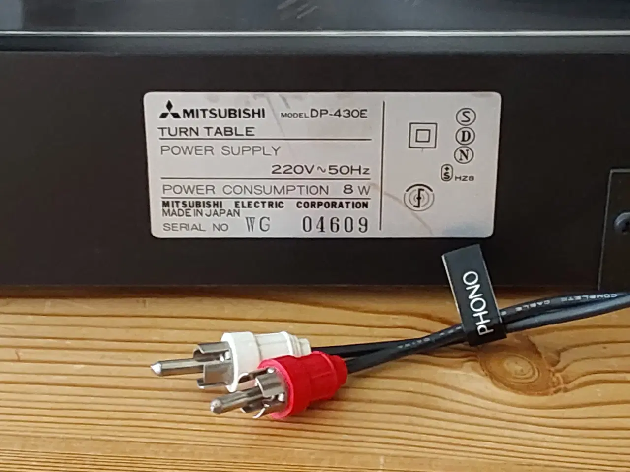 Billede 6 - Pladespiller Mitsubishi DP-430E Automatic
