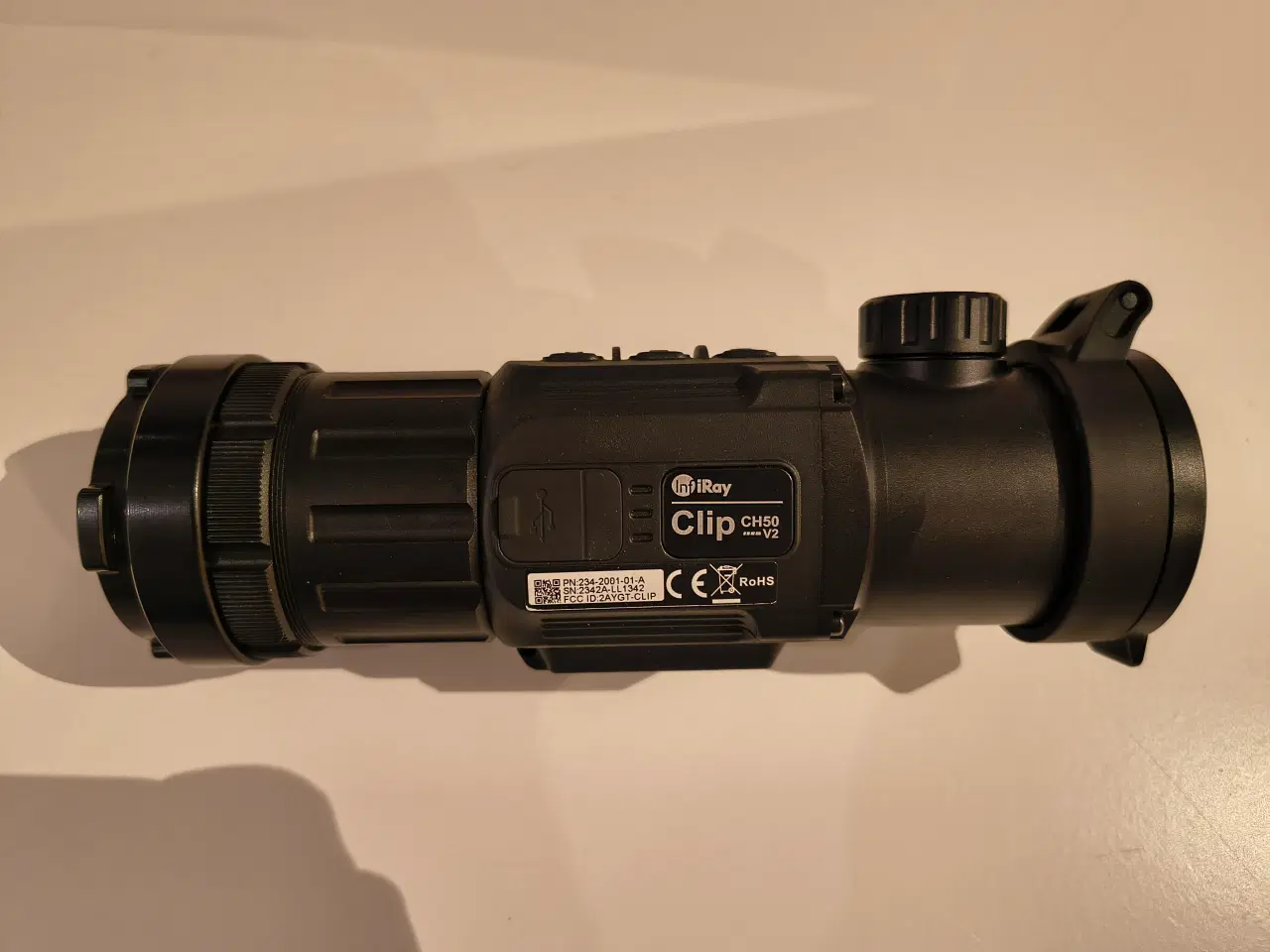 Billede 1 - InfiRay CH50 V2 clipon termisk kikkert