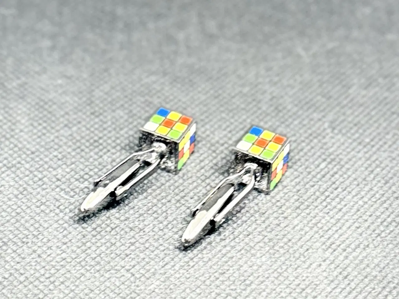 Billede 3 - Rubik’s Cube manchetknapper – retro design