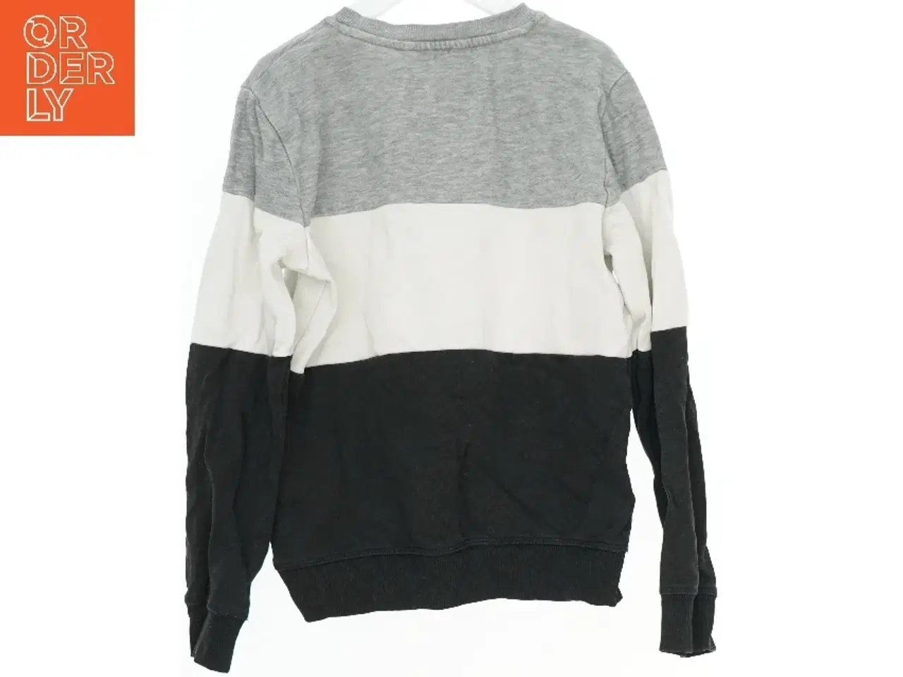 Billede 2 - Sweatshirt med farvede sektioner fra H&M (str. 140)