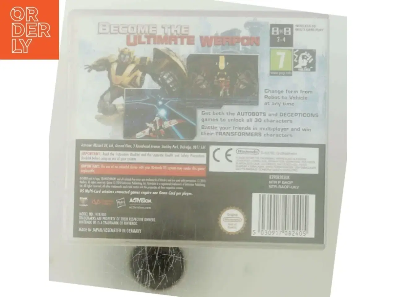 Billede 3 - Transformers: War for Cybertron - Autobots. Nintendo DS