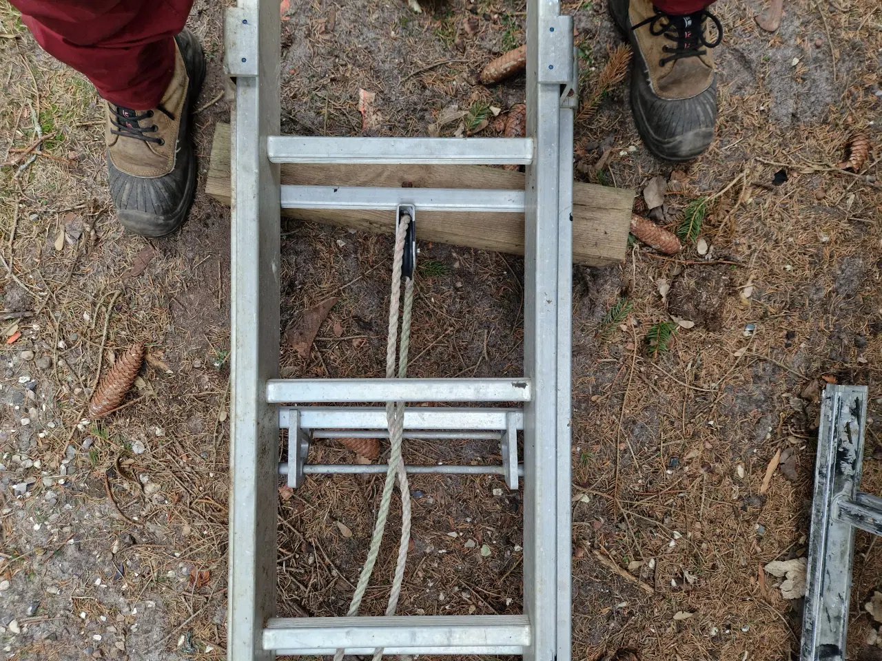 Billede 3 - 12 meter hejse/skydestige