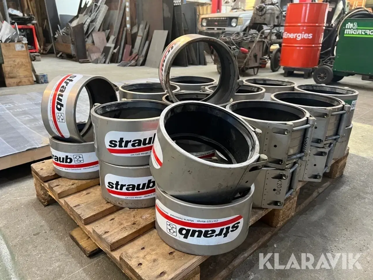 Billede 1 - Rør koblinger Straub-flex  24 styk