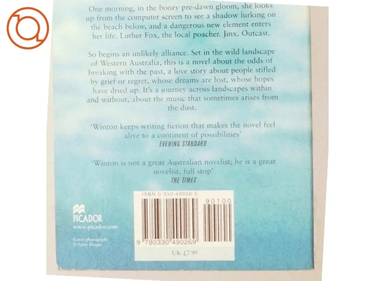 Billede 5 - Dirt music af Tim Winton (Bog)