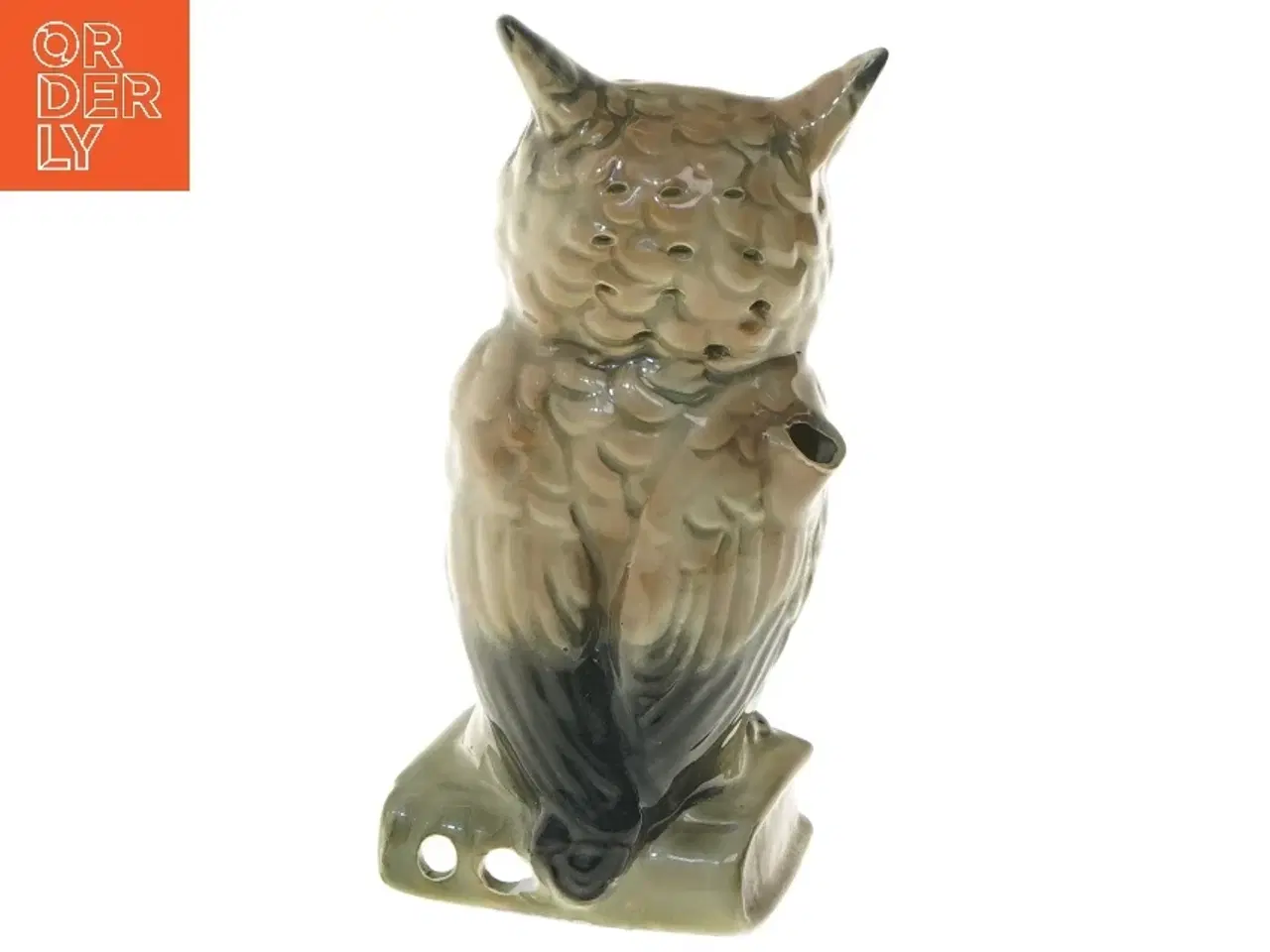 Billede 3 - Keramik uglefigur (str. 19 cm)