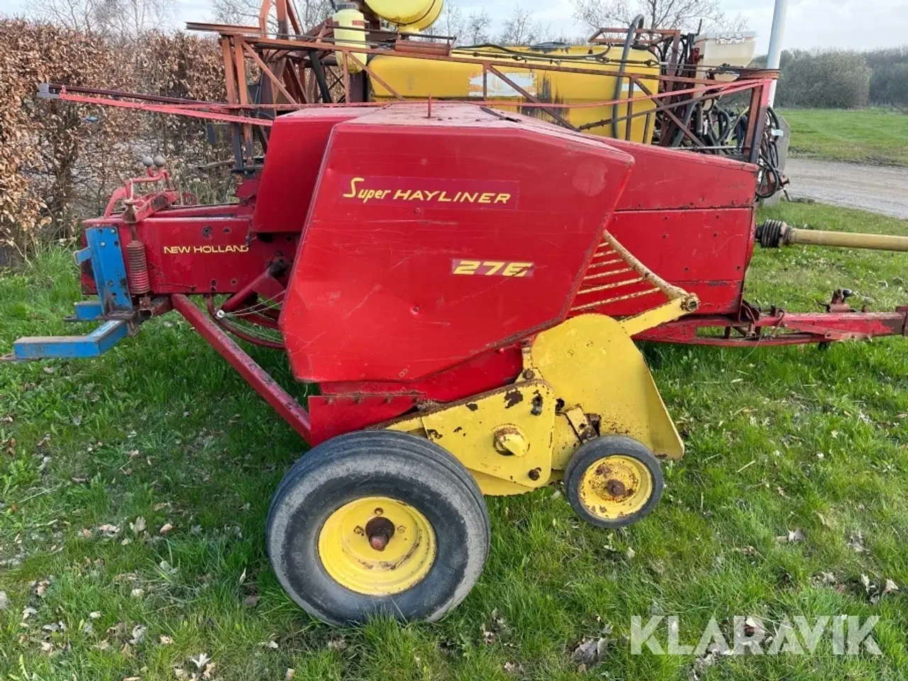 Billede 5 - Småballepresser New Holland 276 Super hayliner