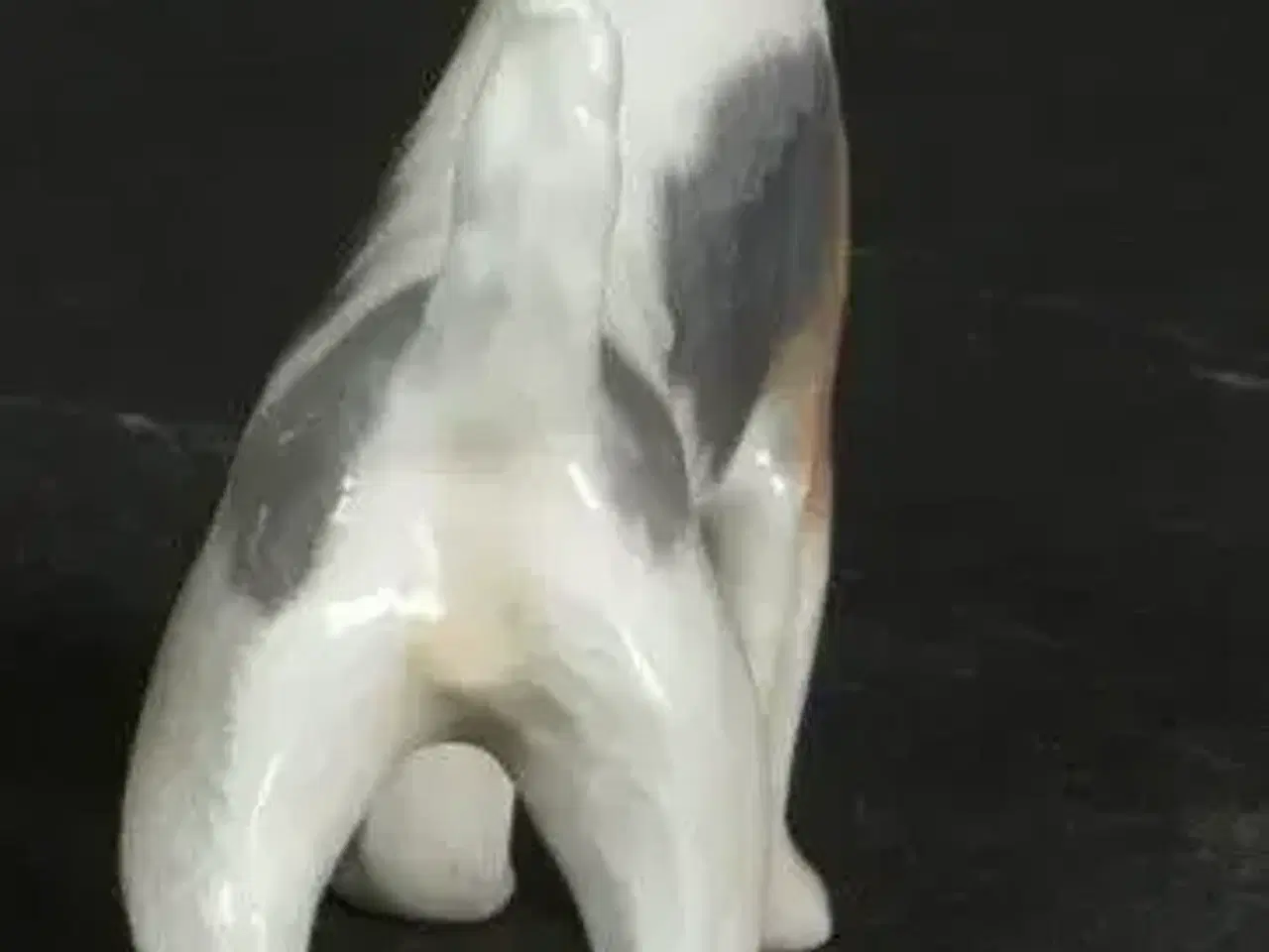 Billede 2 - Ruhåret Terrier, Royal Copenhagen hundefigur 