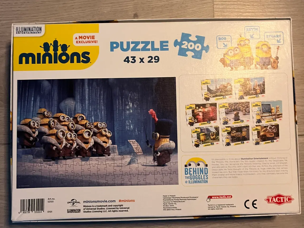 Billede 2 - Puslespil Minions (200 brikker)