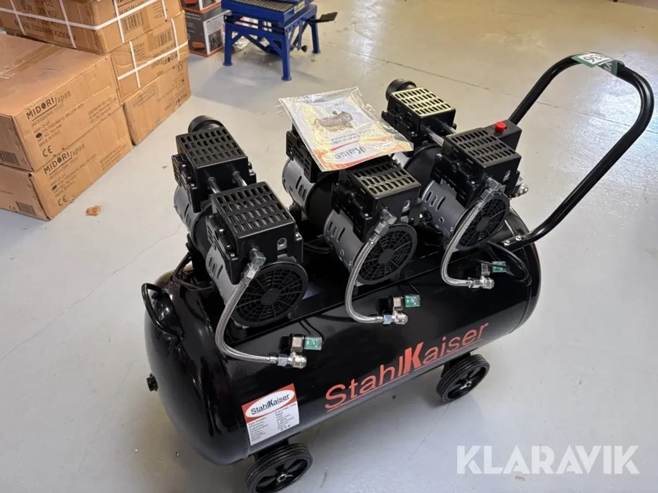 Billede 4 - Kompressorer Stahl Kaiser 3*4J-750-100L