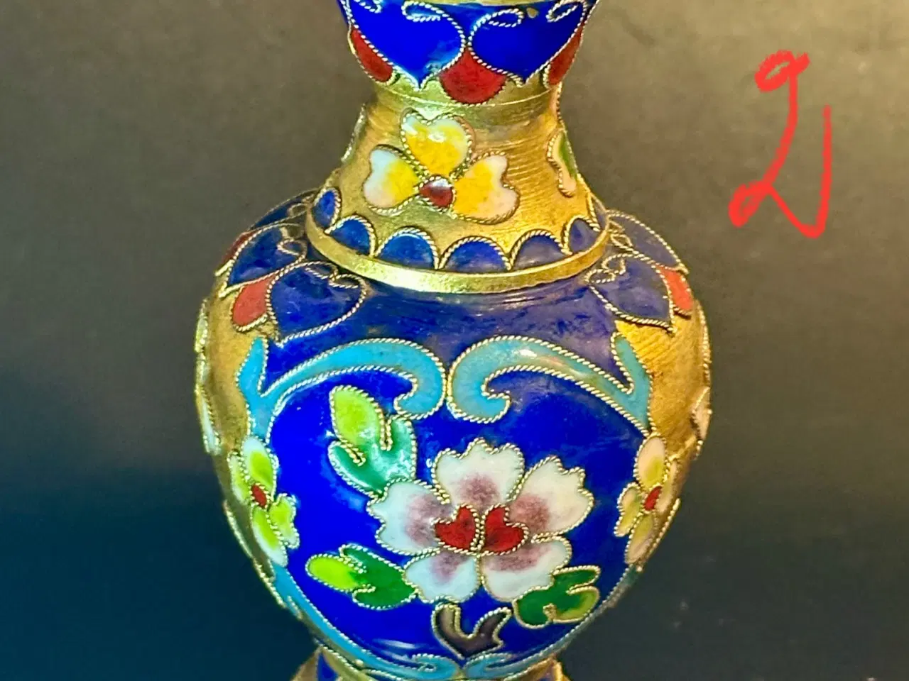 Billede 4 - Vintage CLOISONNE genstande sælges. Læs beskrivels