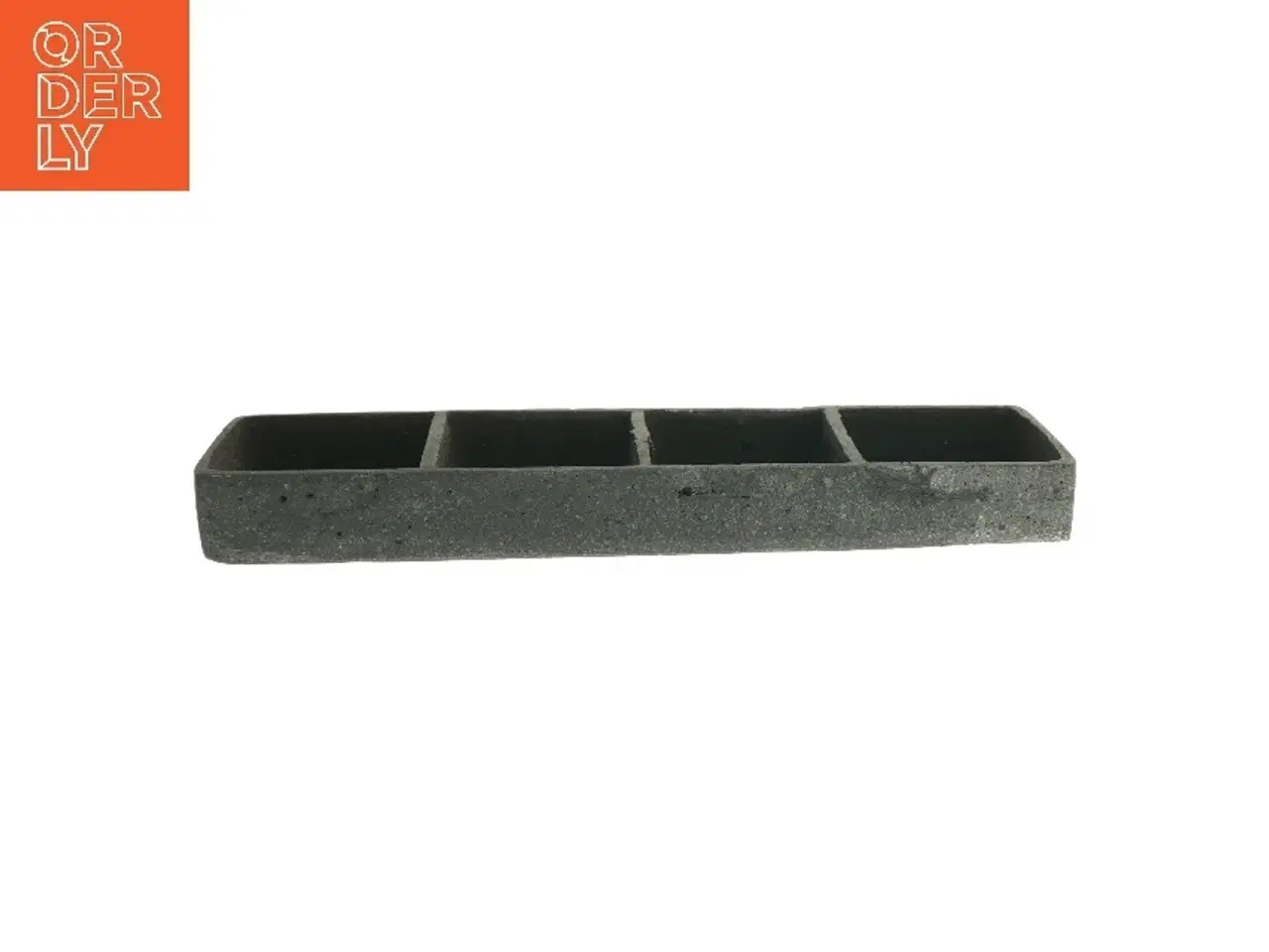 Billede 1 - Opbevaringsbakke i sten (str. 31x9 cm)