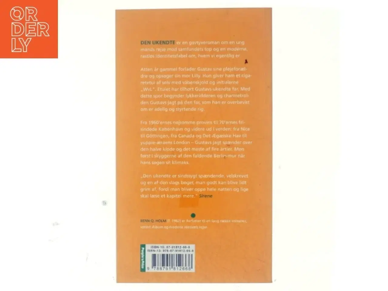 Billede 3 - Den ukendte : roman af Benn Q. Holm (f. 1962) (Bog)