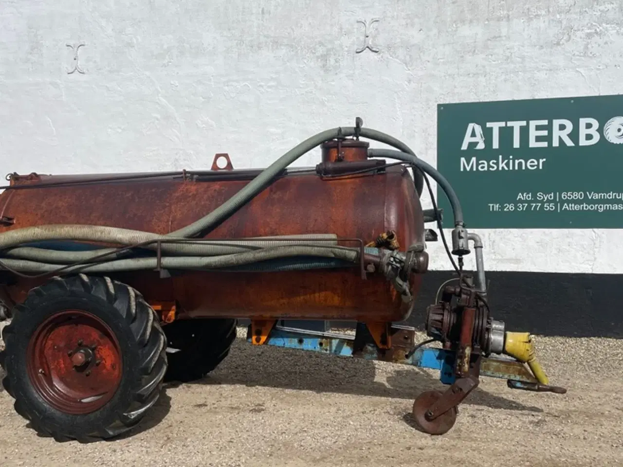 Billede 1 - Slamsuger - spulevogn Slamsuger 2800 liter