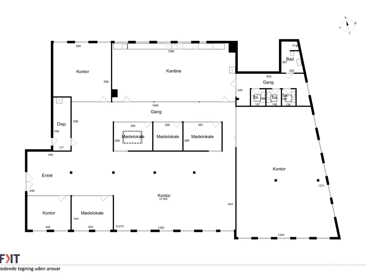 Billede 15 - Flot og lyst kontorlejemål i rå. industrielle rammer tæt på City