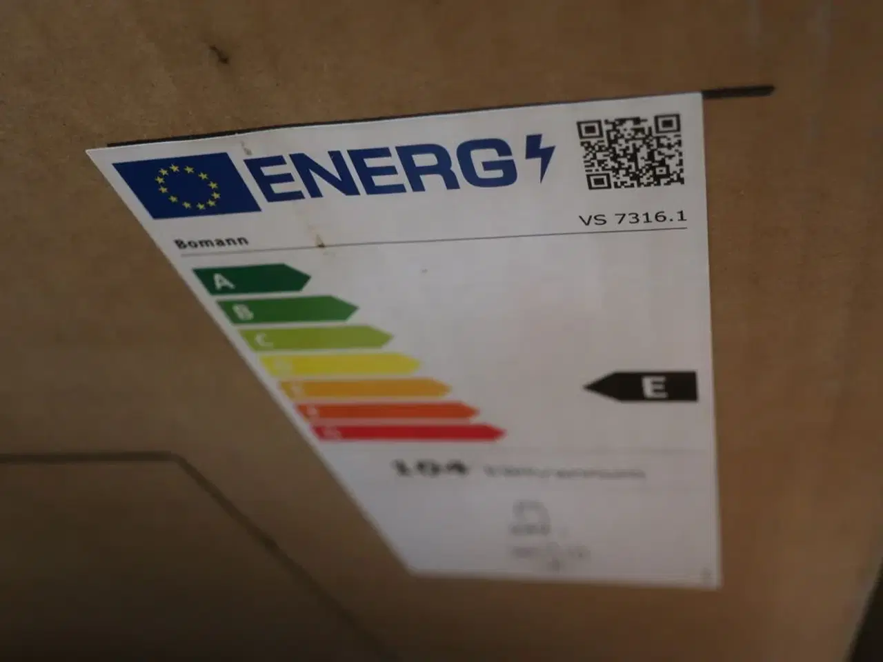 Billede 3 - Køleskabe BOMANN Model:VS7316.1 IX-LOOK 733169