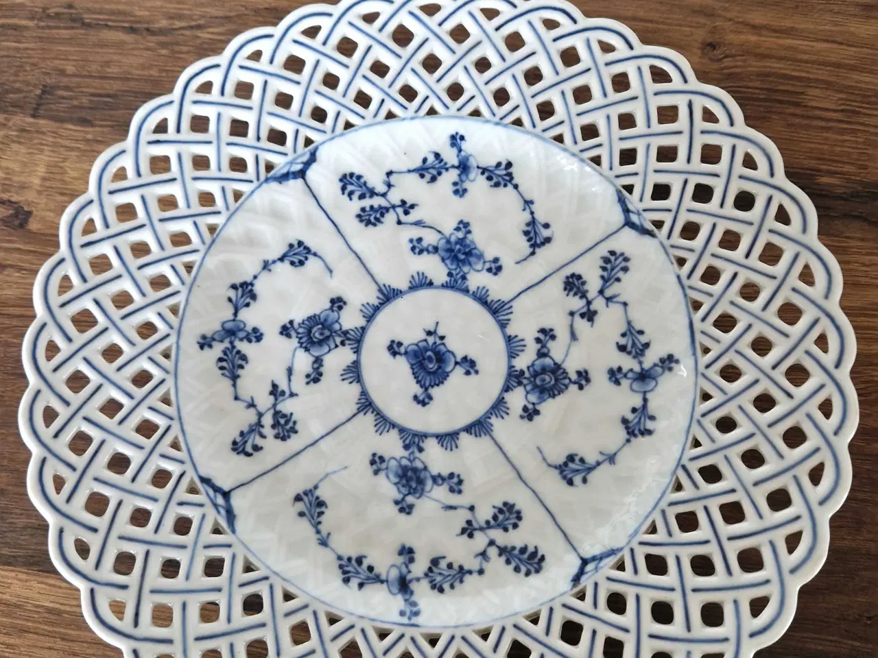 Billede 2 - Antik Royal Copenhagen dobbelt helblonde tallerken