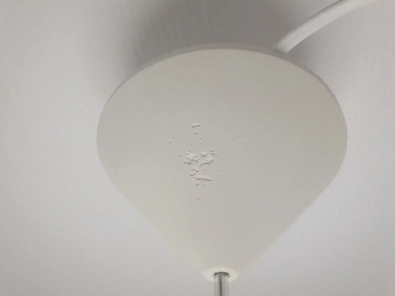 Billede 6 - Flot loftlampe i glas (skal ses)