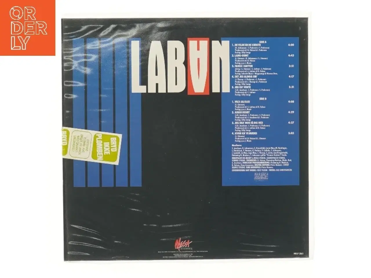 Billede 2 - Laban album fra Mega Records