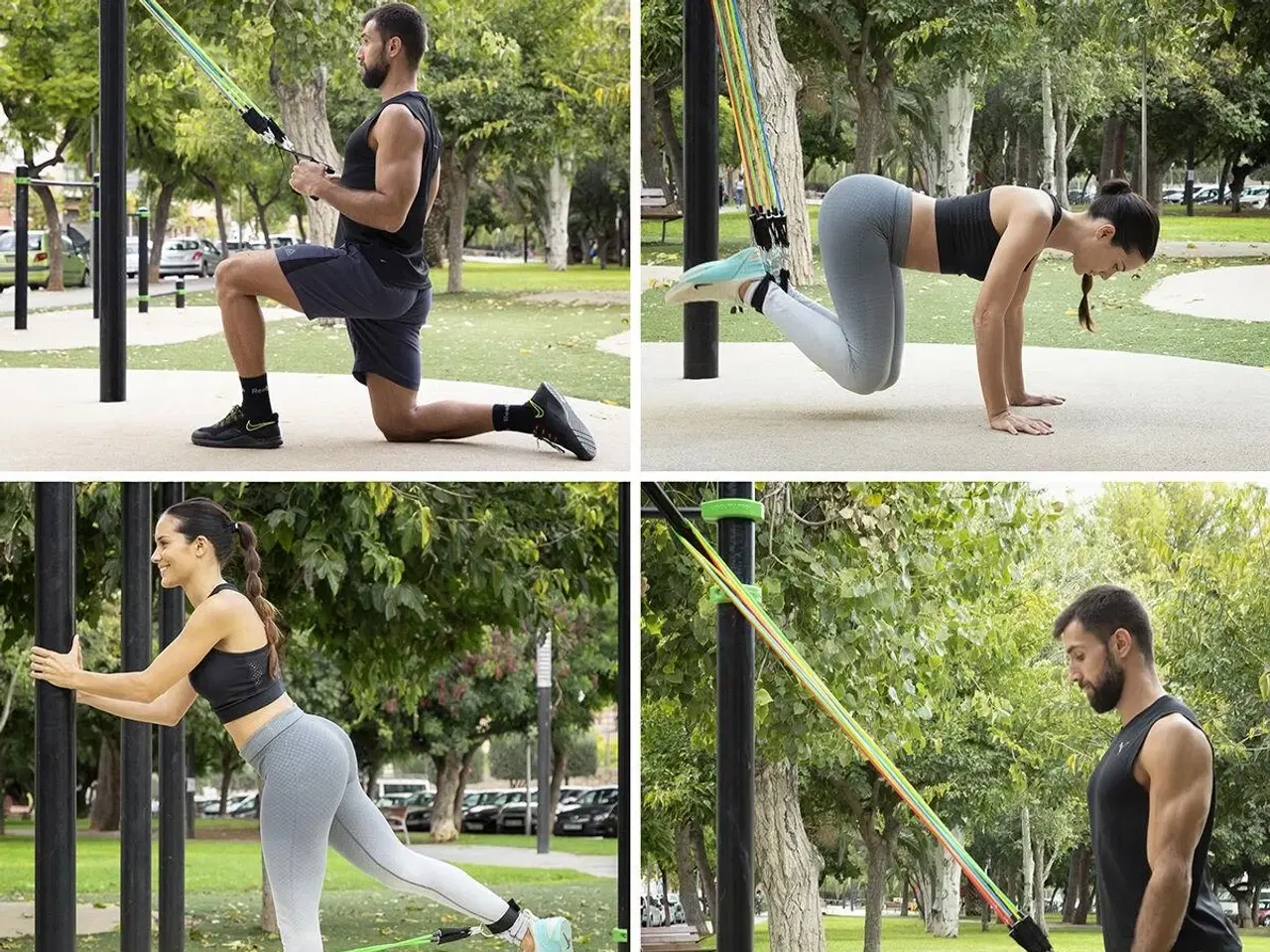 Billede 38 - Træningspakke - modstandsbånd (5 stk.) + vibrerende platform med tilbehør