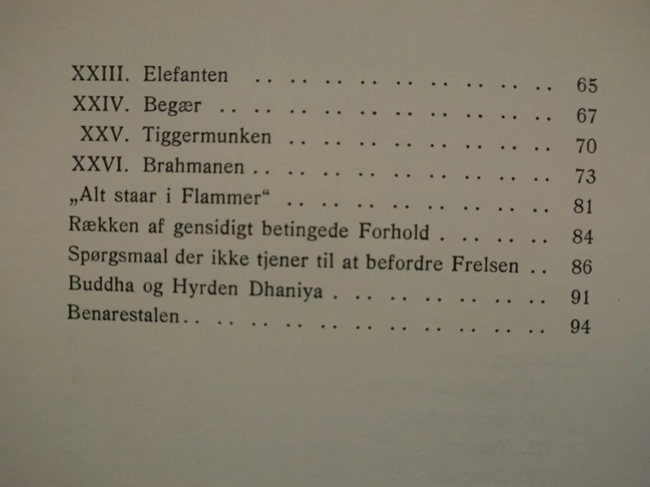 Billede 4 - dhammapada , oversat af poul tuxen, emne: religion