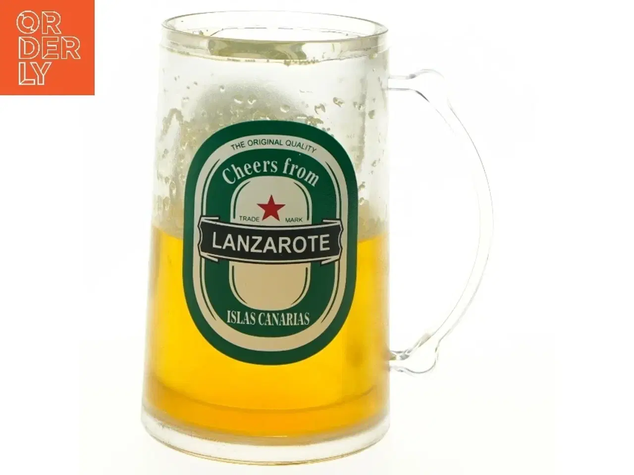 Billede 1 - Frysekrus med Lanzarote-design fra Lanzarote (str. H 15 cm)