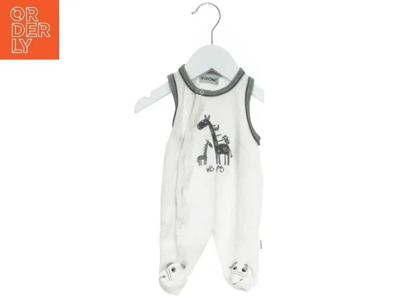 Billede 1 - Babyheldragt med girafmotiv fra Fixoni (str. 50)