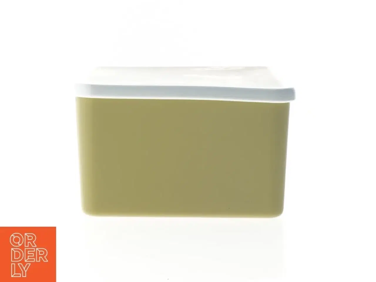 Billede 1 - Opbevaringsboks med HC Andersen motiv (str. 13,5x13 cm)