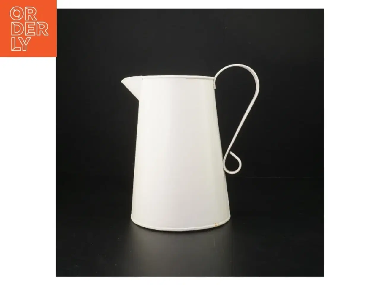 Billede 1 - Hvid kande (str. 21 cm)