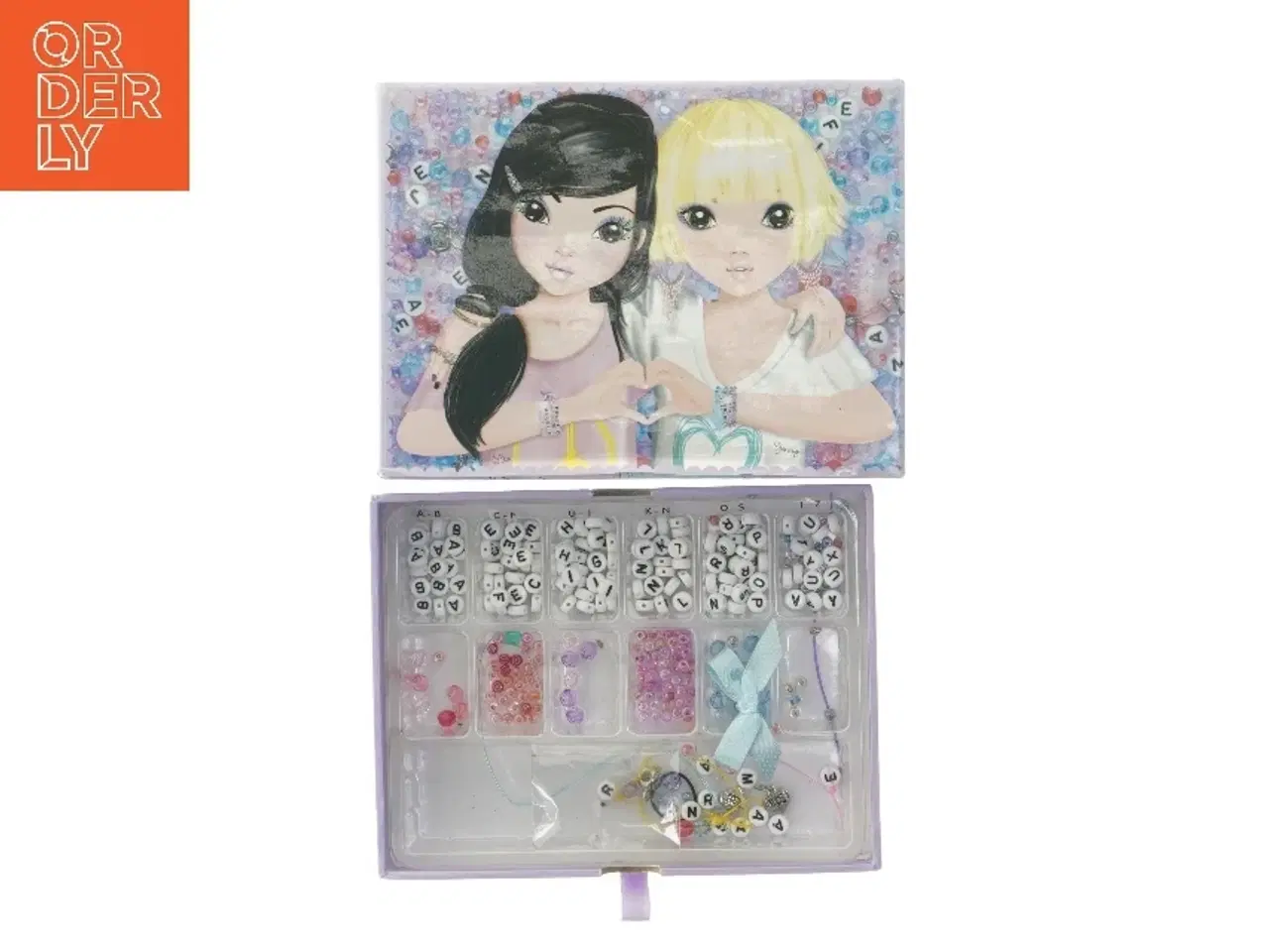 Billede 1 - Perlesæt smykkeæske fra Top Model