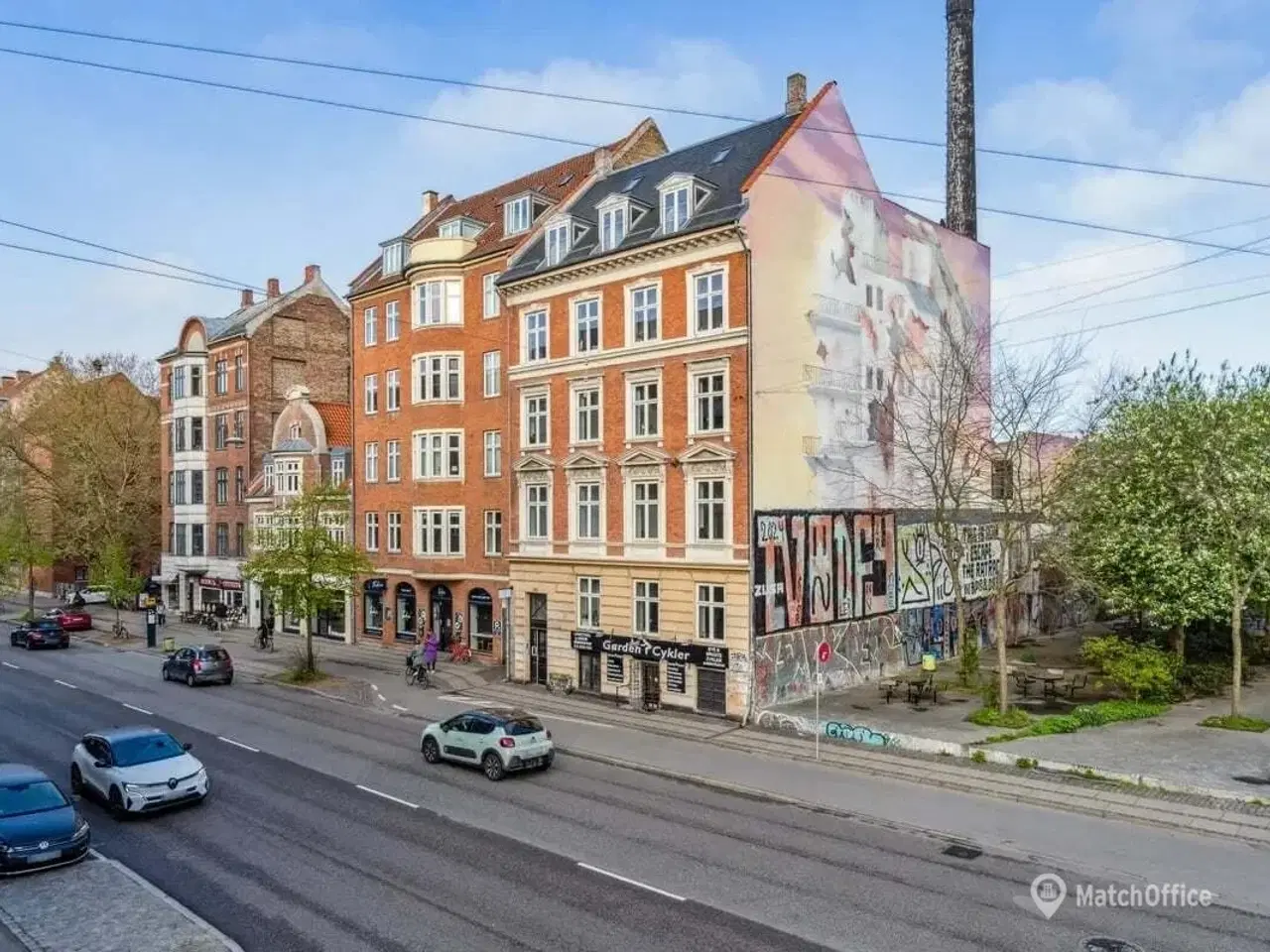 Billede 1 - P-plads 14 på Jagtvej – central parkering på Nørrebro