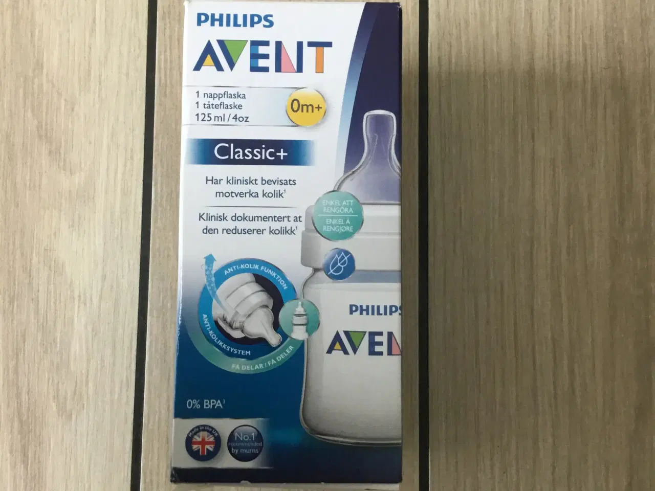 Billede 4 - Philips AVENT anti-kolik sutteflaske 125 ml 