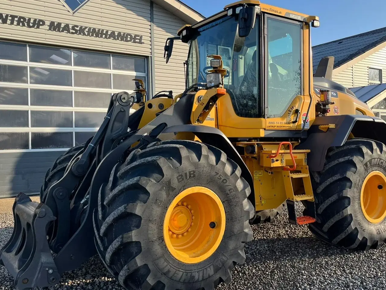 Billede 21 - Volvo L 70 H H2 AGRICULTURE DK-maskine, Co-Pilot & med 750mm Michelin MEGA X BIB hjul.  HUSK også udlejning, også med forkøbsret.