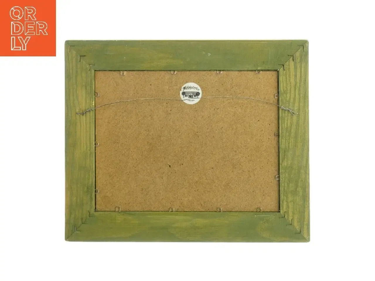 Billede 2 - Indrammet billedkunst med artiskokmotiv