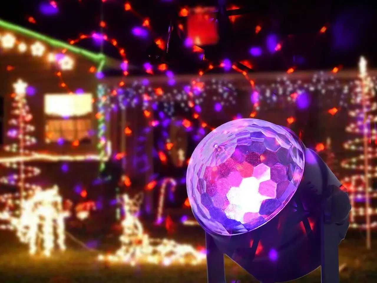 Billede 1 - LED Disco lys, Diskotek Party Light