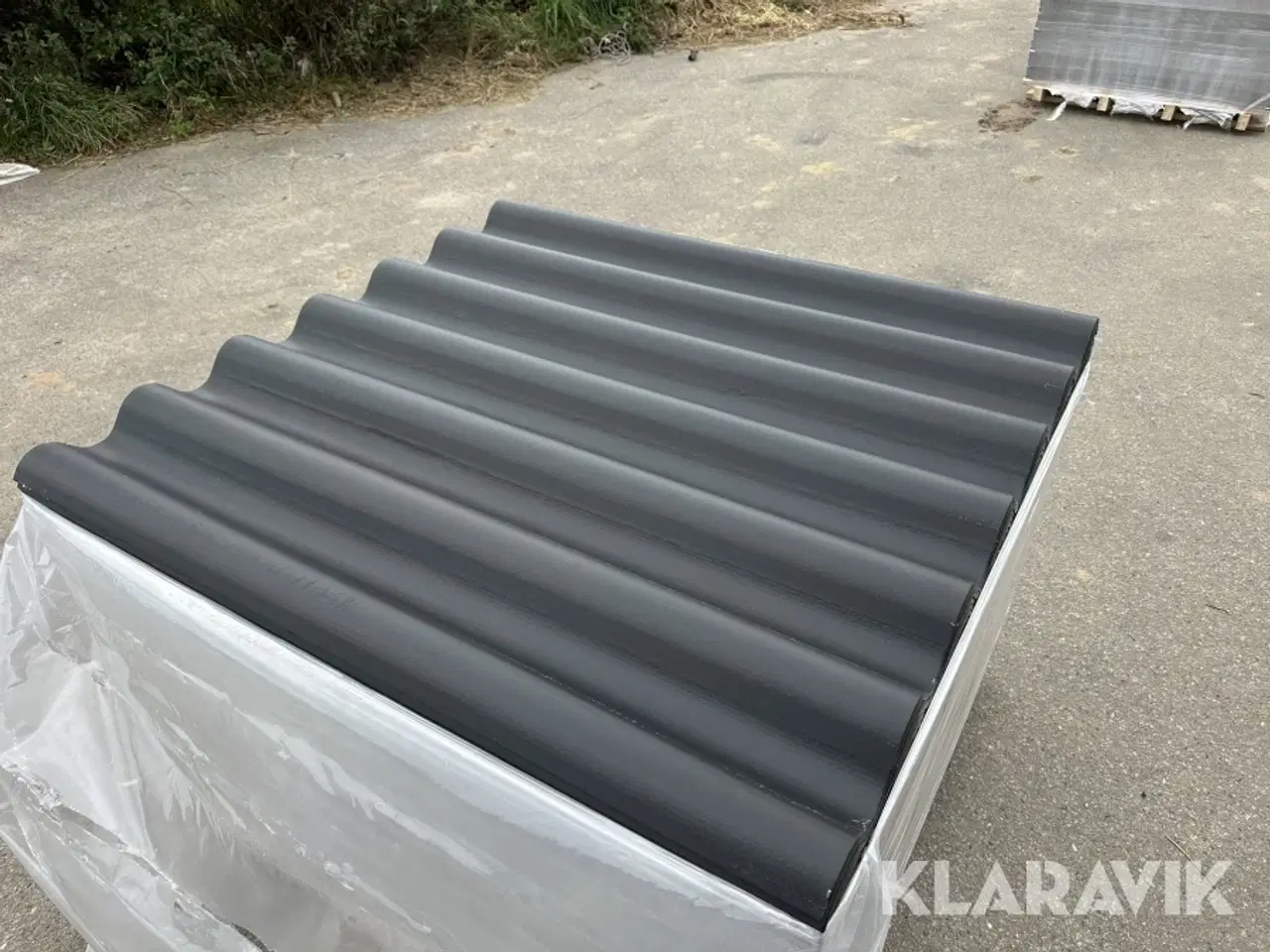Billede 3 - Bølgeplade 150styk Euronit 700T FK Sort