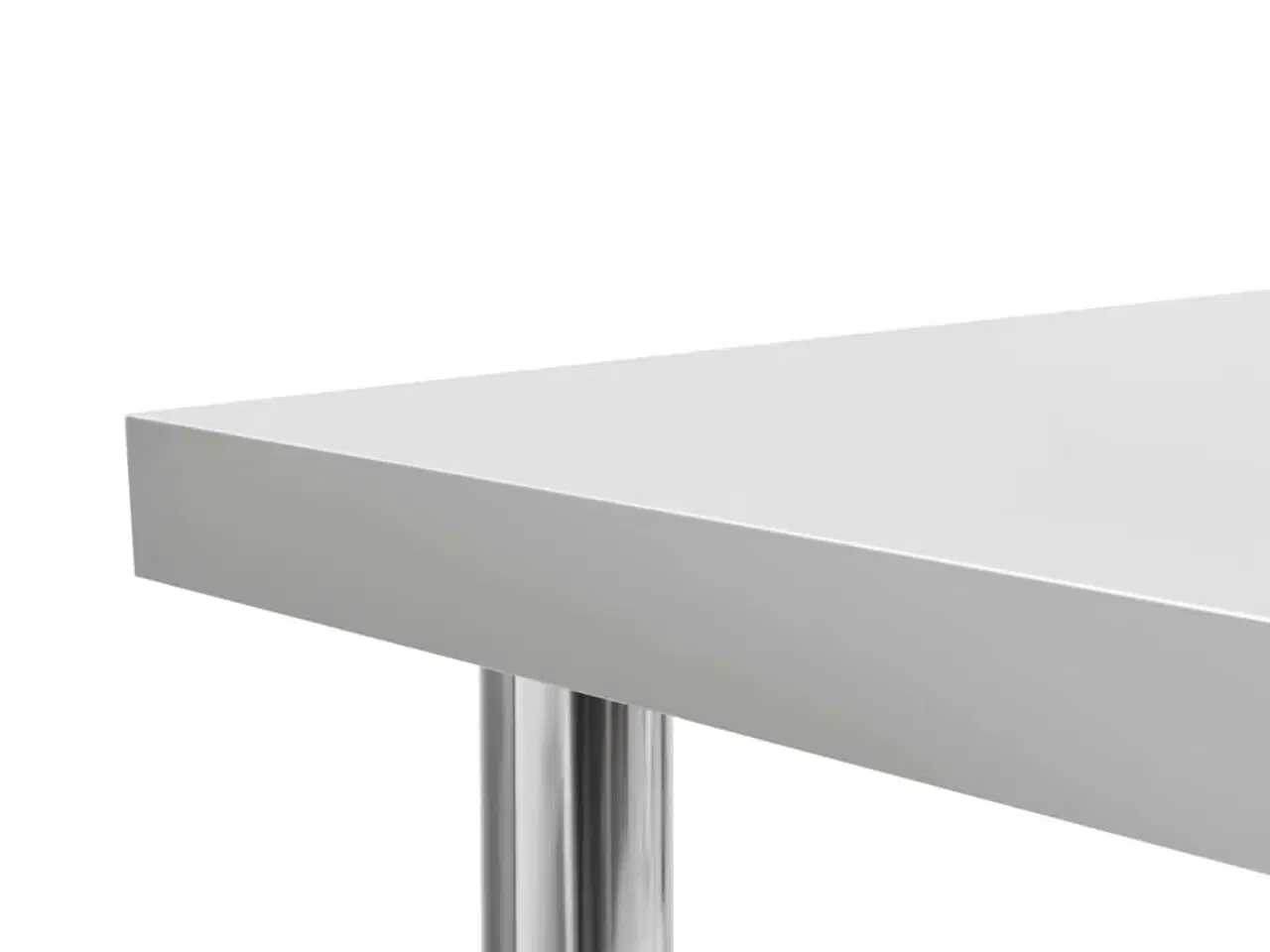 Billede 5 - Arbejdsbord til køkken 120x60x85 cm rustfrit stål