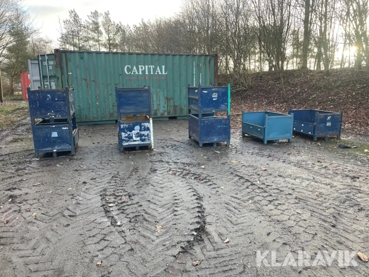 Billede 2 - Metal container 8 styk