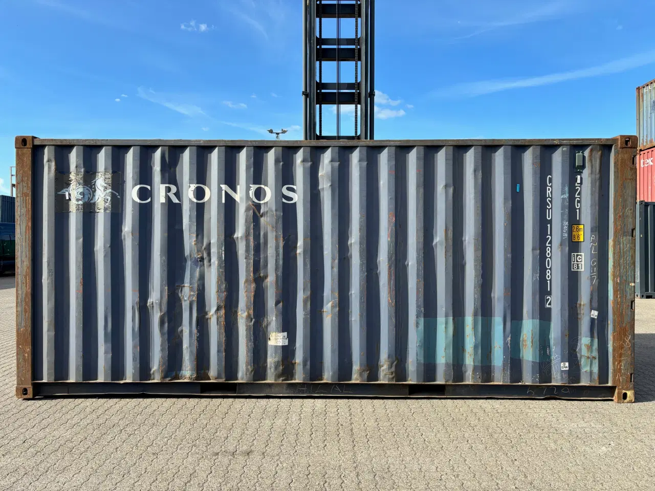 Billede 5 - 20 fods Container- ID: CRSU 128081-2