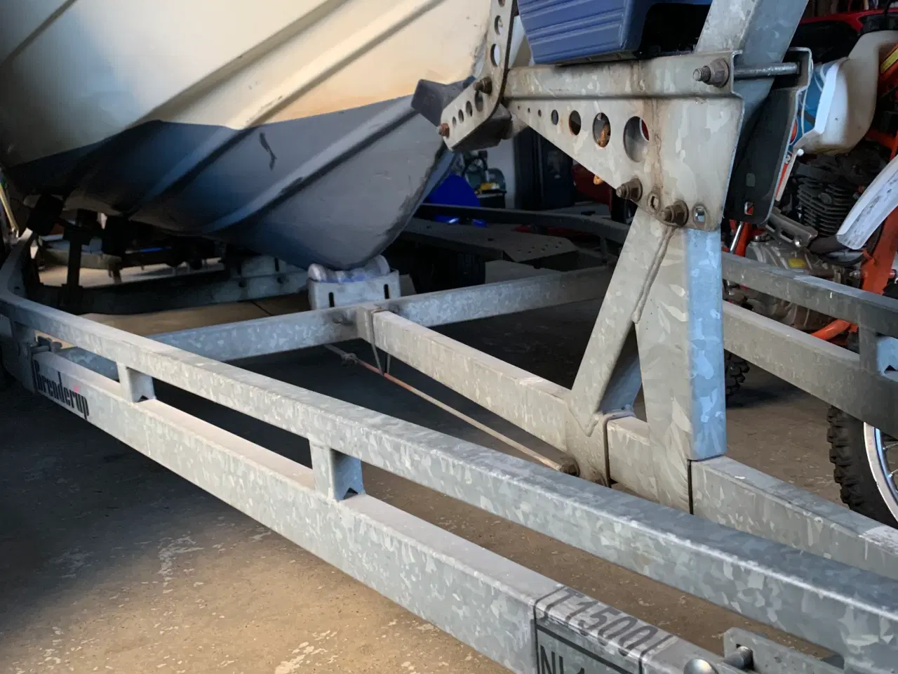 Billede 6 - Bådtrailer Brenderup totalt vægt 1500 kg