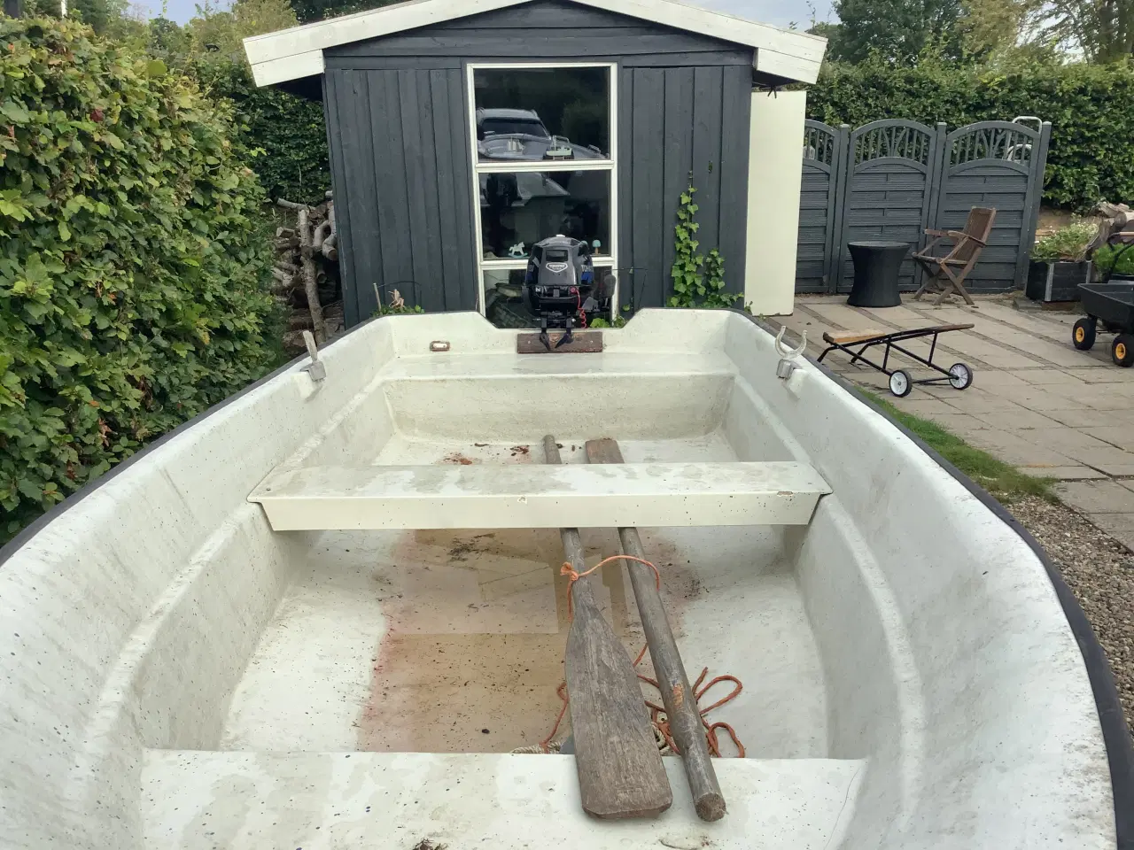 Billede 4 - Jolle 12 fods med 4takt motor