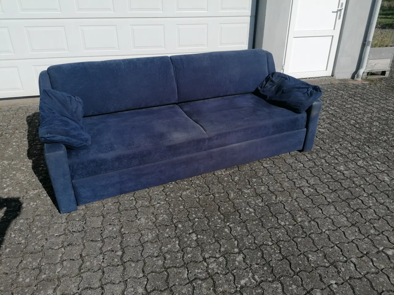 Billede 1 - Sovesofa med "Løs" Madras på Ben