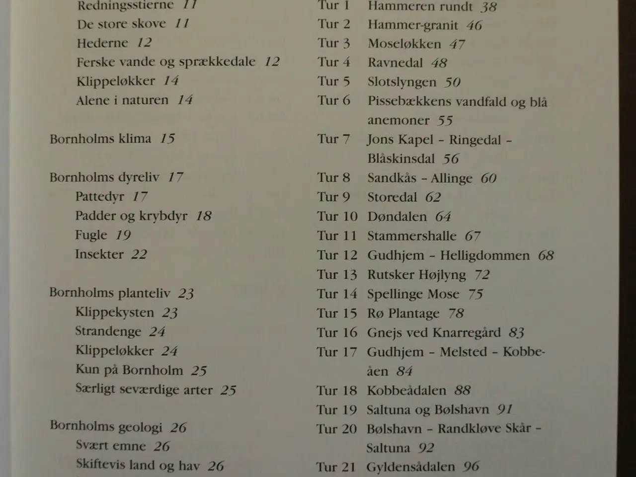 Billede 2 - bornholm - en naturguide, af benny gensbøl og lott